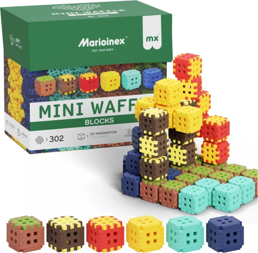 Gradbeni set Mini Waffle Blocks 302 kosov MARIOINEX