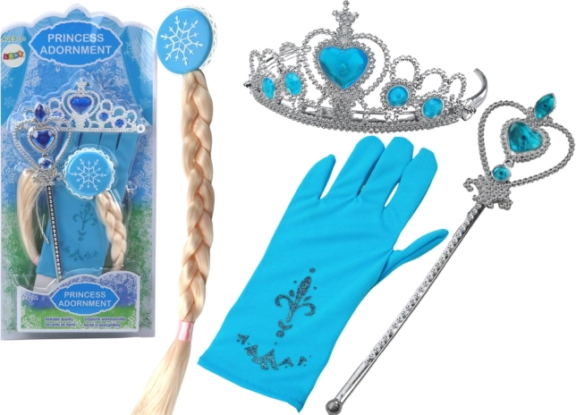 Set dodatkov za malo princeso Kraljica snega