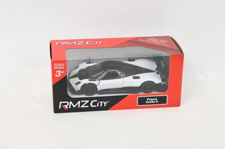 Kovinski model RMZ Pagani Zonda R bel 1:39 s pull-back pogonom