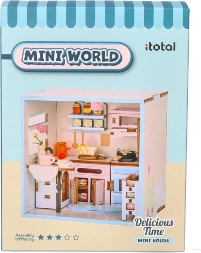 Mini World DIY miniature kitchen to assemble