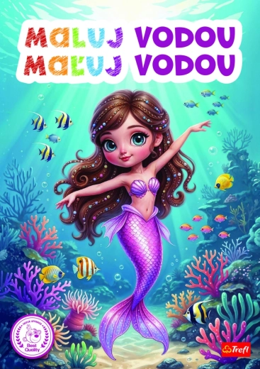Watercoloring Book Mermaids