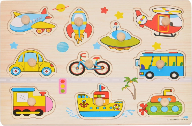 Lesena sestavljanka Promet