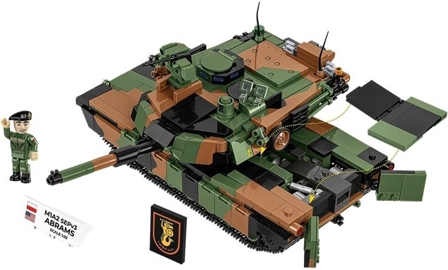 Podroben notranji del in odpirajoči se elementi