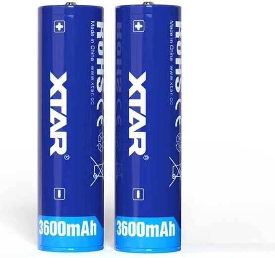 Li-ion akumulator XTAR 18650 3,6 V 3600 mAh z zaščito
