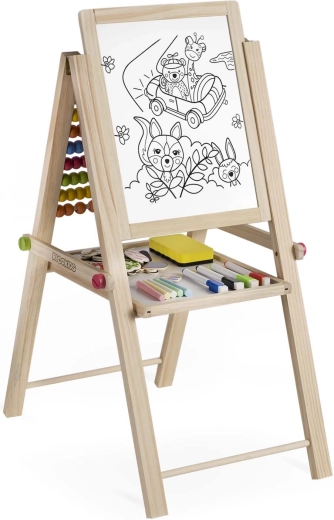 Dvojna risalna površina: kreda in magnetni flomaster