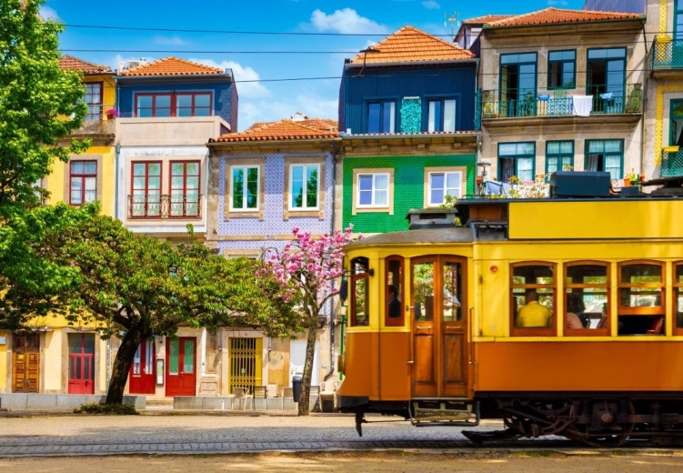 Puzzle Poletje v Portu 1000 koščkov BLUEBIRD