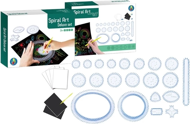 Spirograf – ustvarjalni komplet za risanje