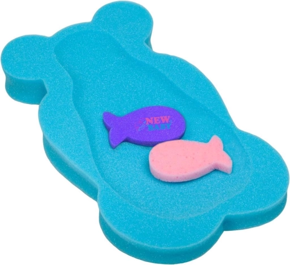 Foam Bath Support NEW BABY Basic Bear Blue