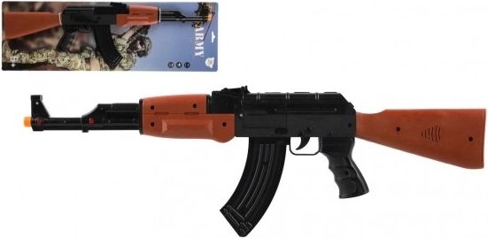 Plastična puška ARMY 62 cm s svetlobo in zvokom
