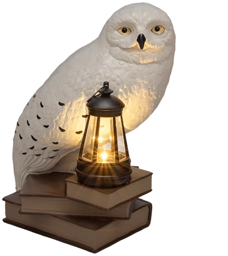 Harry Potter LunaGlo solarna luč Hedvika - 1 kos
