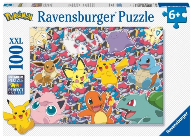 Sestavljanka Pokémon 100 kosov
