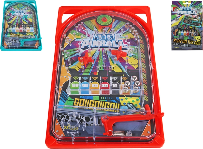Otroški mehanski pinball 18 × 11 cm - 1 kos