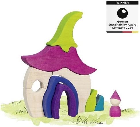 Wooden Buildable Fairy House
