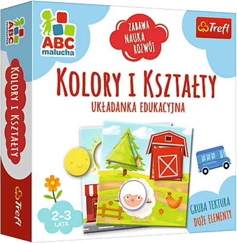 Igra Barve in oblike ABC malčka