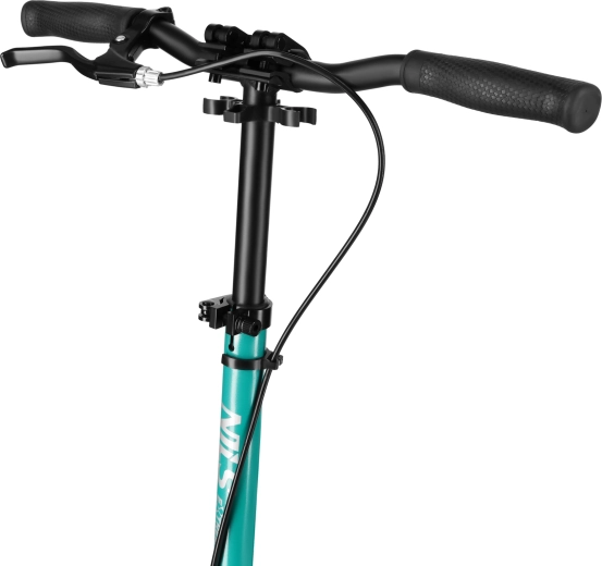 Višinsko nastavljiva krmila in ročna zavora za večji nadzor