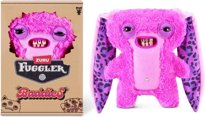 ZURU Fuggler Baddies zbirateljska plišasta igrača 22 cm - 1 kos
