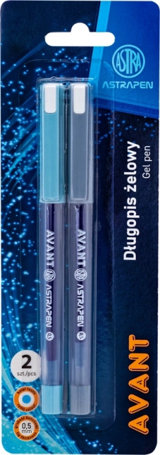 Gel pero ASTRA PEN AVANT 0,5 mm, komplet 2 kos