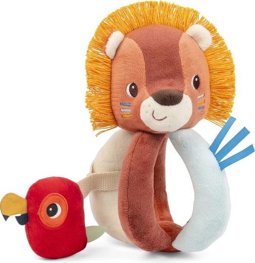 Lilliputiens ropotuljica lev Jack in papagaj