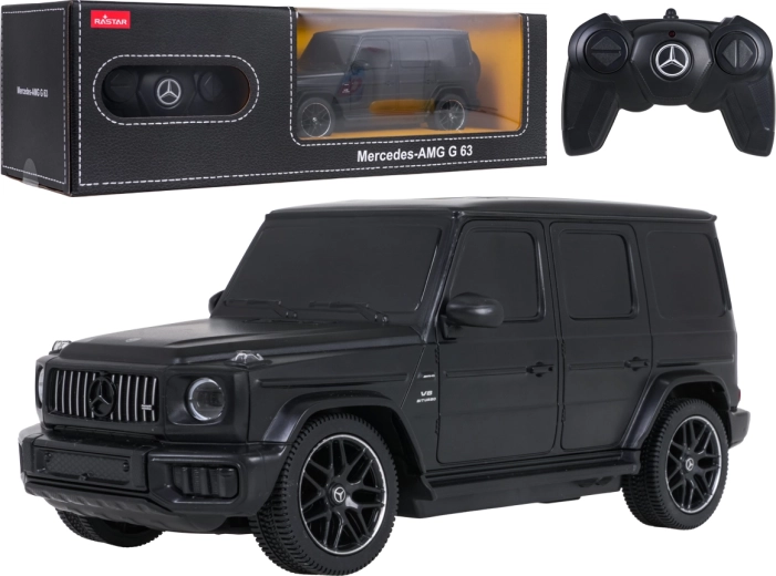 Rastarjev daljinsko vodeni avtomobil Mercedes-AMG G63 1:24, črn
