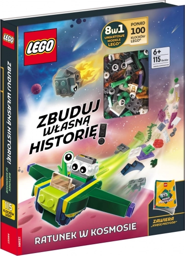 LEGO Master Brand – reševanje v vesolju (knjiga in set za sestavljanje)