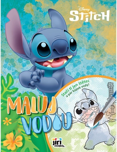 Vodene pobarvanke A4 Lilo & Stitch
