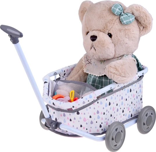 Enostavno vlečenje zahvaljujoč dolgemu držalu in čvrstim kolescem