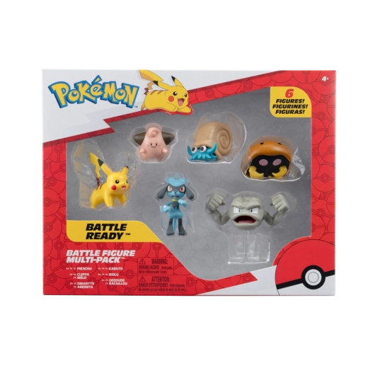 Komplet figur POKÉMON – Pikachu in prijatelji, serija 7