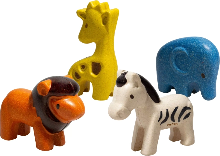 PlanToys komplet divjih živali