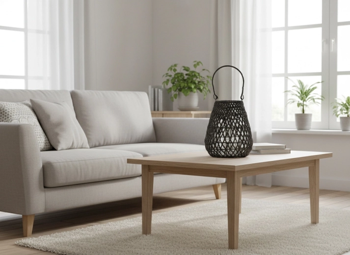 Stilski dodatek za moderen dnevni prostor