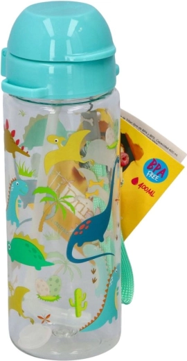 Otroška tritanska steklenička za pitje Dinozavri 400 ml