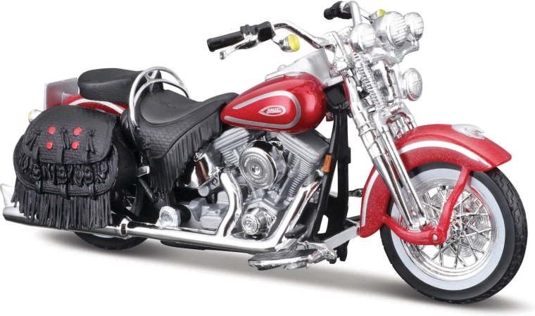 Maisto Harley-Davidson 1999 FLSTS Heritage Softail Springer 1:18 rdeč
