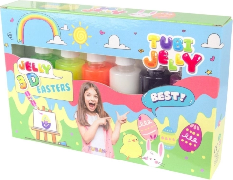 Komplet Tubi Jelly 6 barv - Velika noč