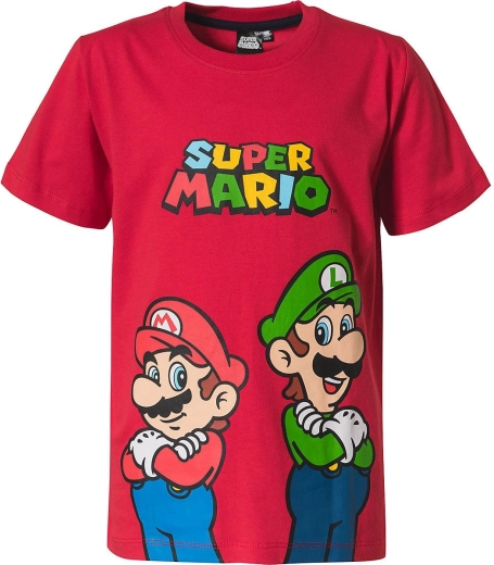 Bold T-shirt with Mario and Luigi