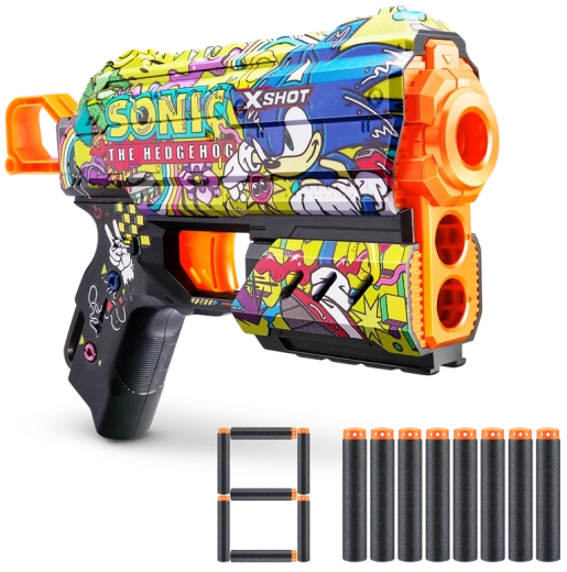X-Shot Skins Flux SONIC the Hedgehog – penasti blaster