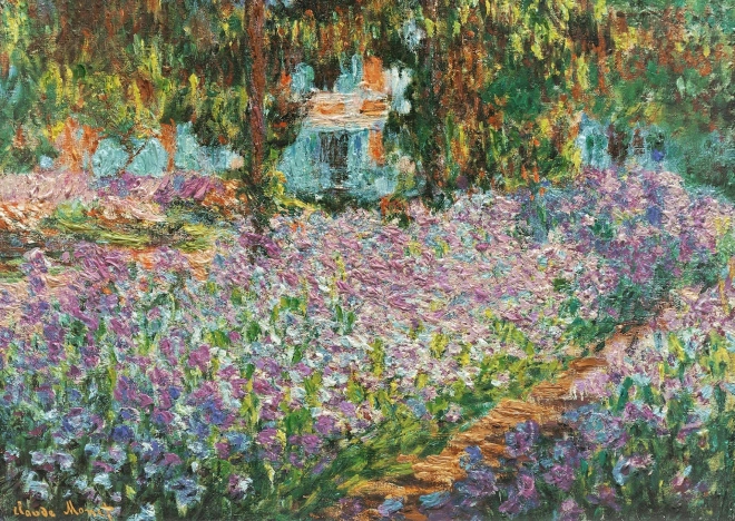 Sestavljanka Claude Monet: Monetov vrt v Givernyju 1000 koščkov