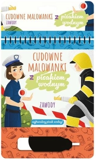 Čudežne pobarvanke z vodnim flomastrom – poklici