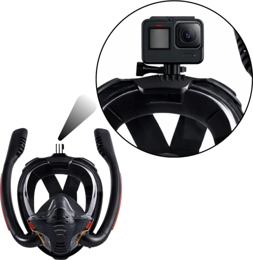 Nosilec za kamero in zložljive cevi