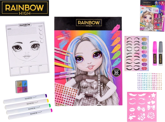 Fashion creative set Rainbow High - 1 piece