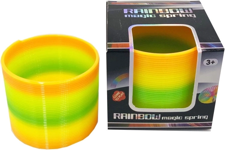 mavrična vzmet – zabavna igrača za otroke