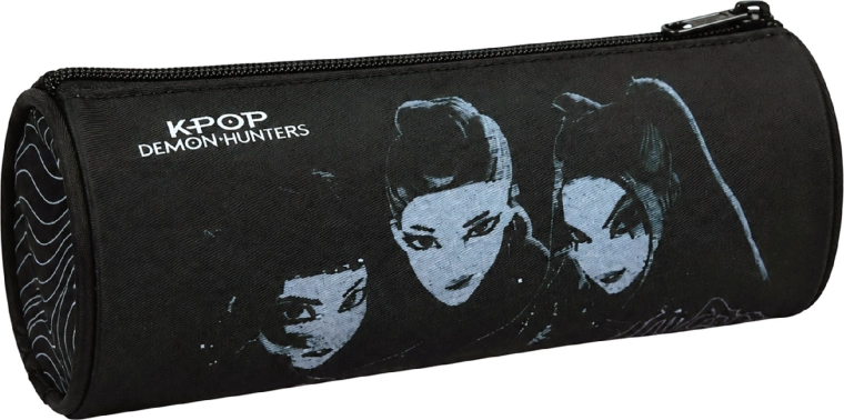Pencil case school pencil case GIM KPop Demon Hunters Huntrix black