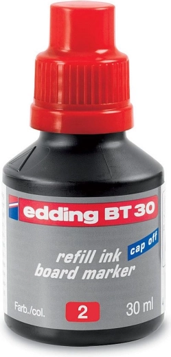 Tablaško črnilo Edding BT 30, rdeče