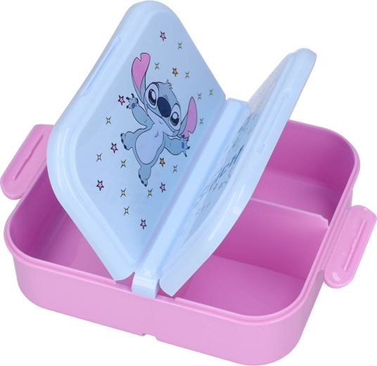 Three compartments for an organized snack
