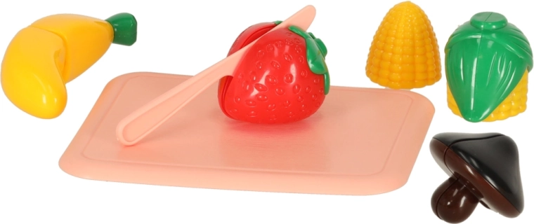 Sadje in zelenjava za rezanje za razvoj motorike