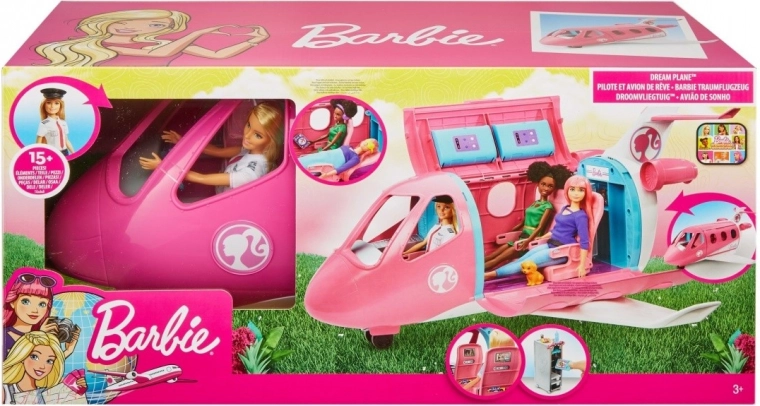 Barbie pilotka z letalom