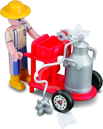 Premični voziček z molzno enoto