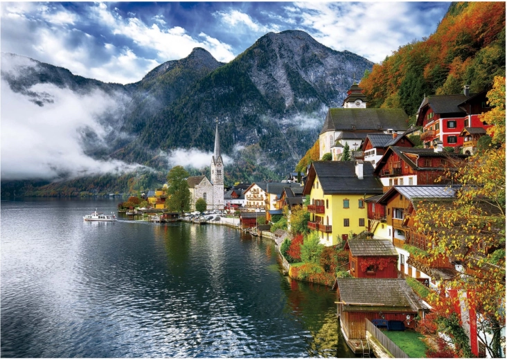 Educa Puzzle Hallstatt, Avstrija 1500 kosov