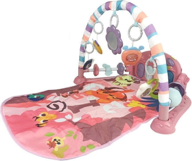 Mehka podloga in ogledalce za varno odkrivanje