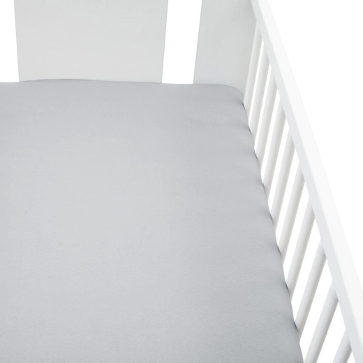 Jersey rjuha za otroško posteljico New Baby 120 × 60 cm, siva
