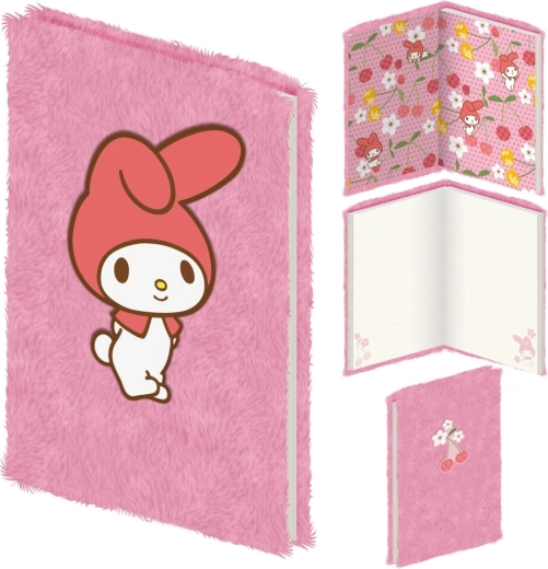 Sanrio My Melody plišasti blok A5