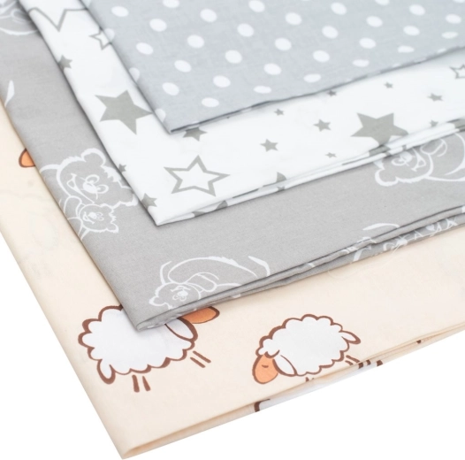 Eleganten vzorec sivih zvezd